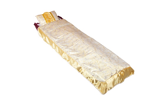 Комплект в гроб "Купеческий" (покрывало, наволочка)