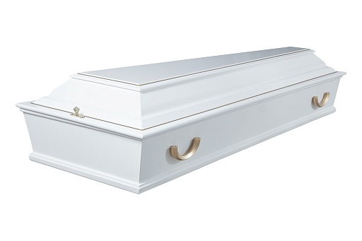 Гроб "Стандарт" Белый