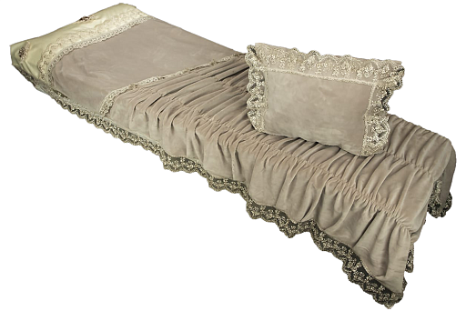 Комплект в гроб "Велюр" (подушка, покрывало)